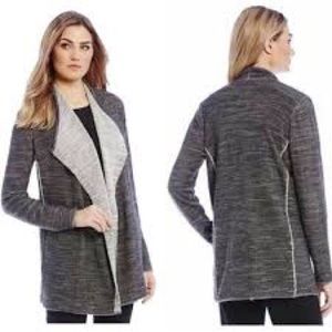 Eileen Fisher Organic Linen/Cotton Wrap Cardigan‎